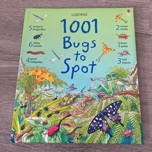 Usborne 1001 bugs to spot book hard cover